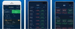 AvaTrade offers mobile trading through the AvaTradeGo app