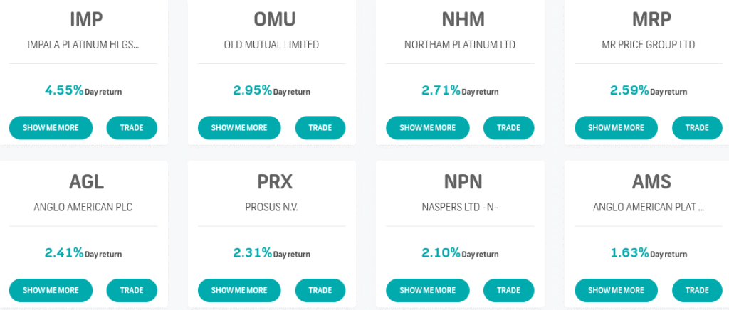 FNB Share Investor stocks