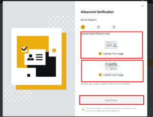 Binance ID Verification