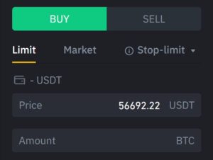 Binance Order Types