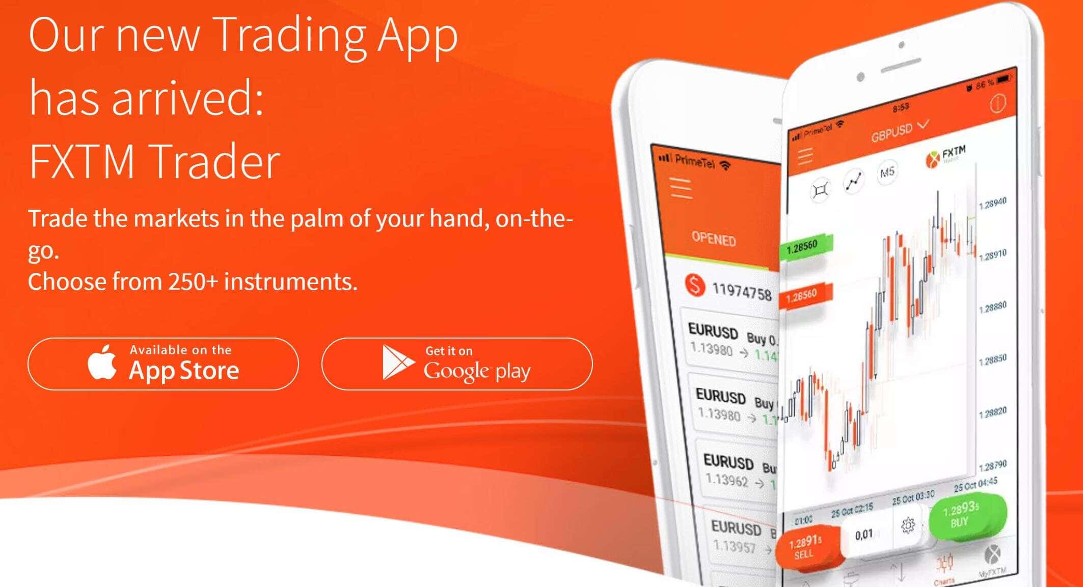 FXTM Trader app