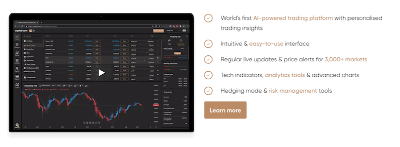 Capital.com platform