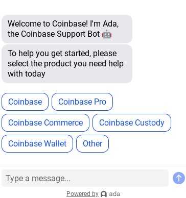 coinbase live chat