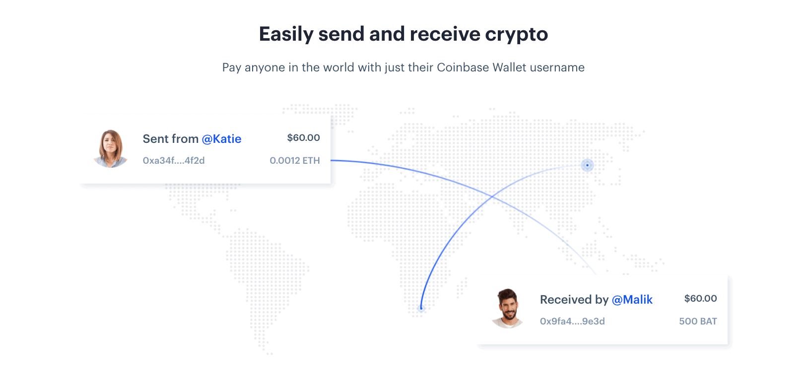 coinbase send crypto