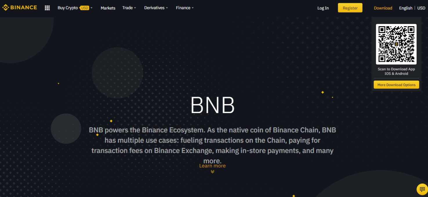 binance coin address